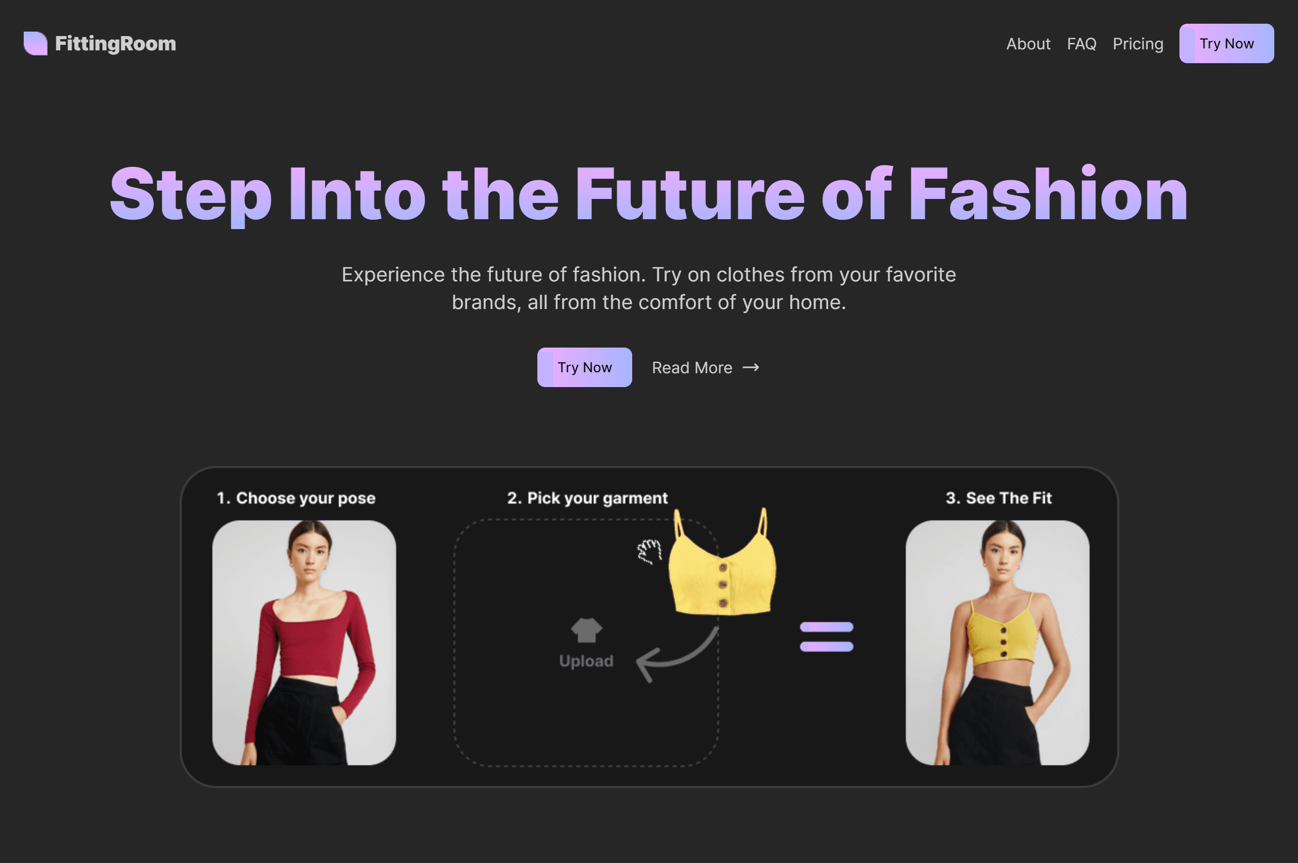 FittingRoom: Future Fashion Tool  Image